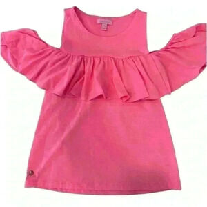 LILLY PULITZER LYRA TOP PINK Sz XXS NWOT